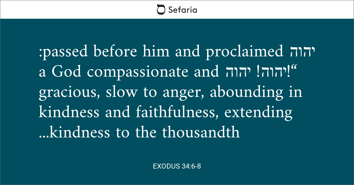 exodus 34 4 6 8 9 meaning