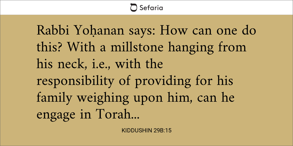 Kiddushin 29b:15