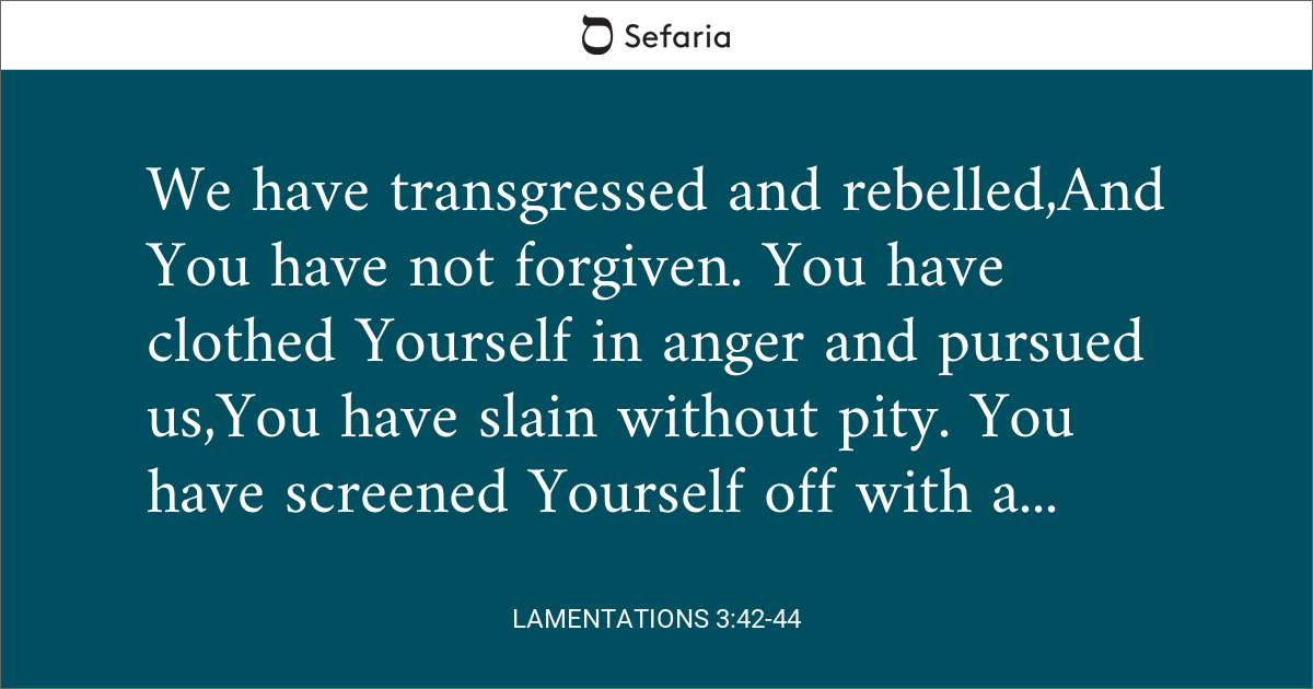 Lamentations.3.42-44