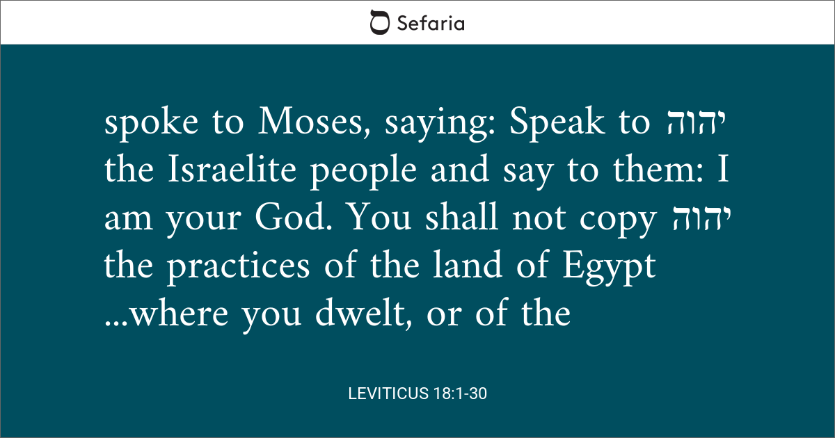 Leviticus.18.1-30