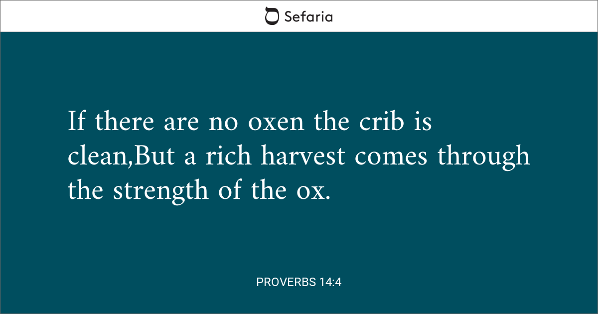 proverbs 14 hebrew