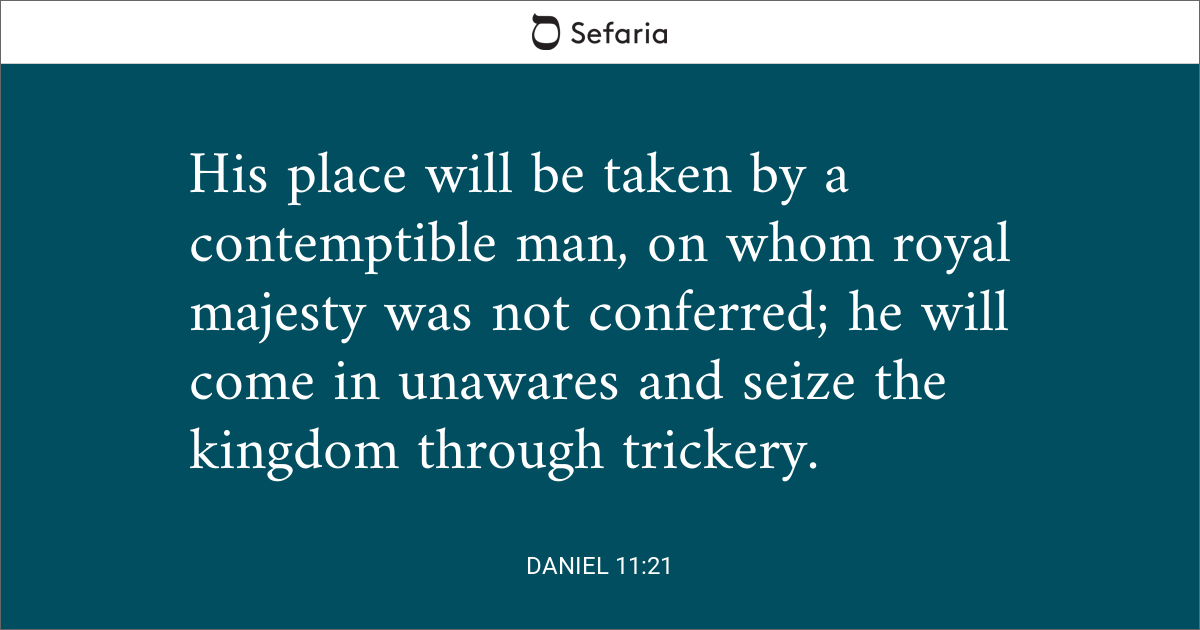 daniel 11 21 nkjv