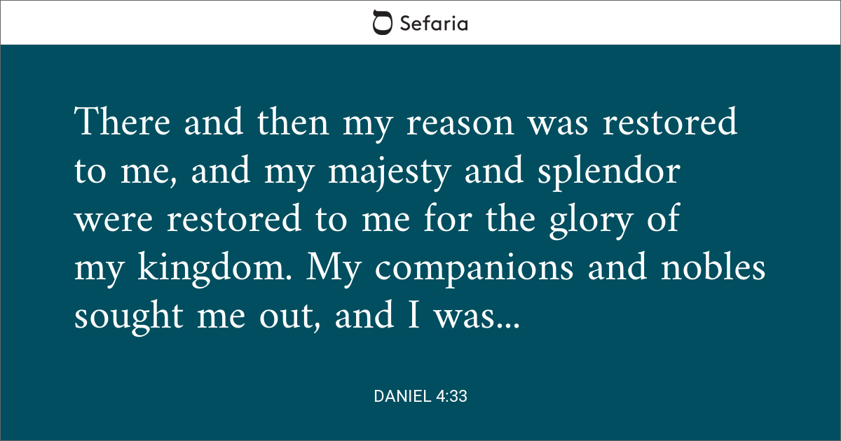 daniel 4 28-33 commentary