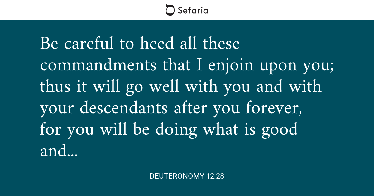 deuteronomy28 12