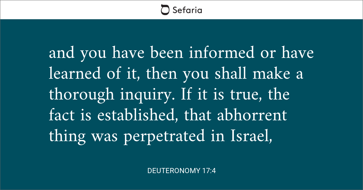 deuteronomy 17