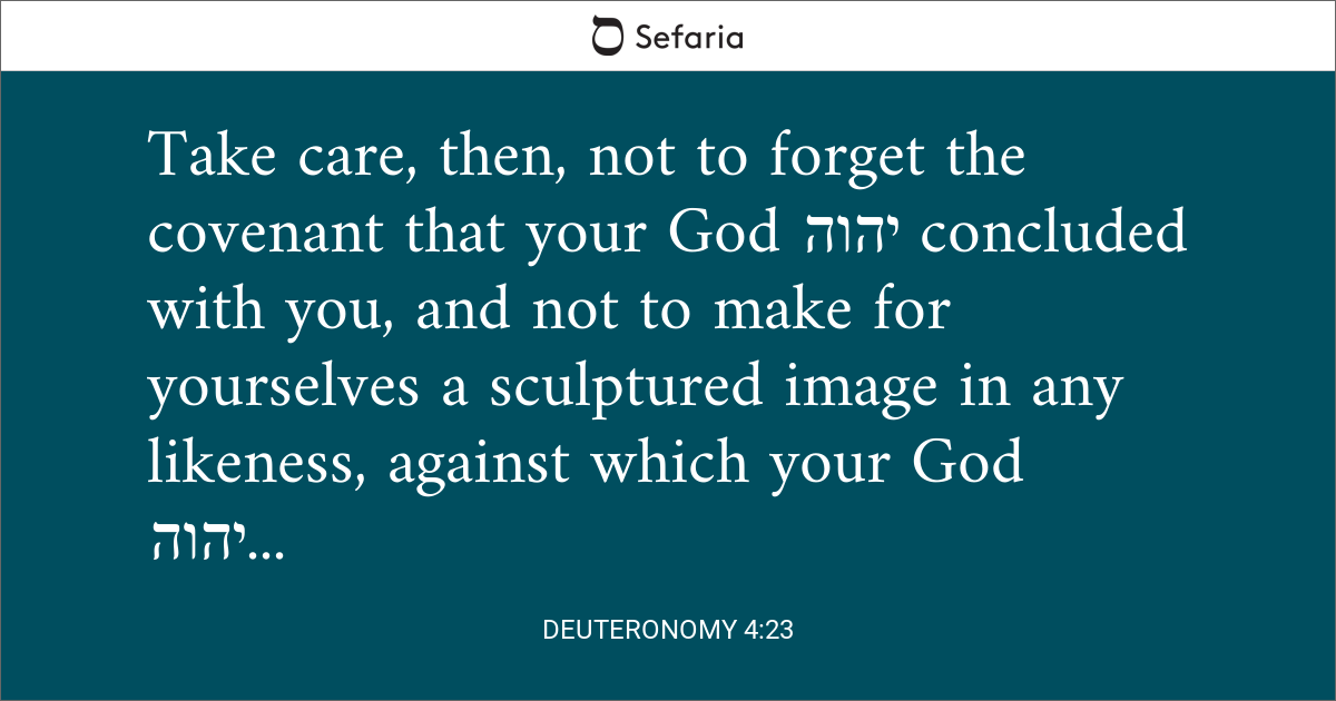 deuteronomy 4 23 24 nlt