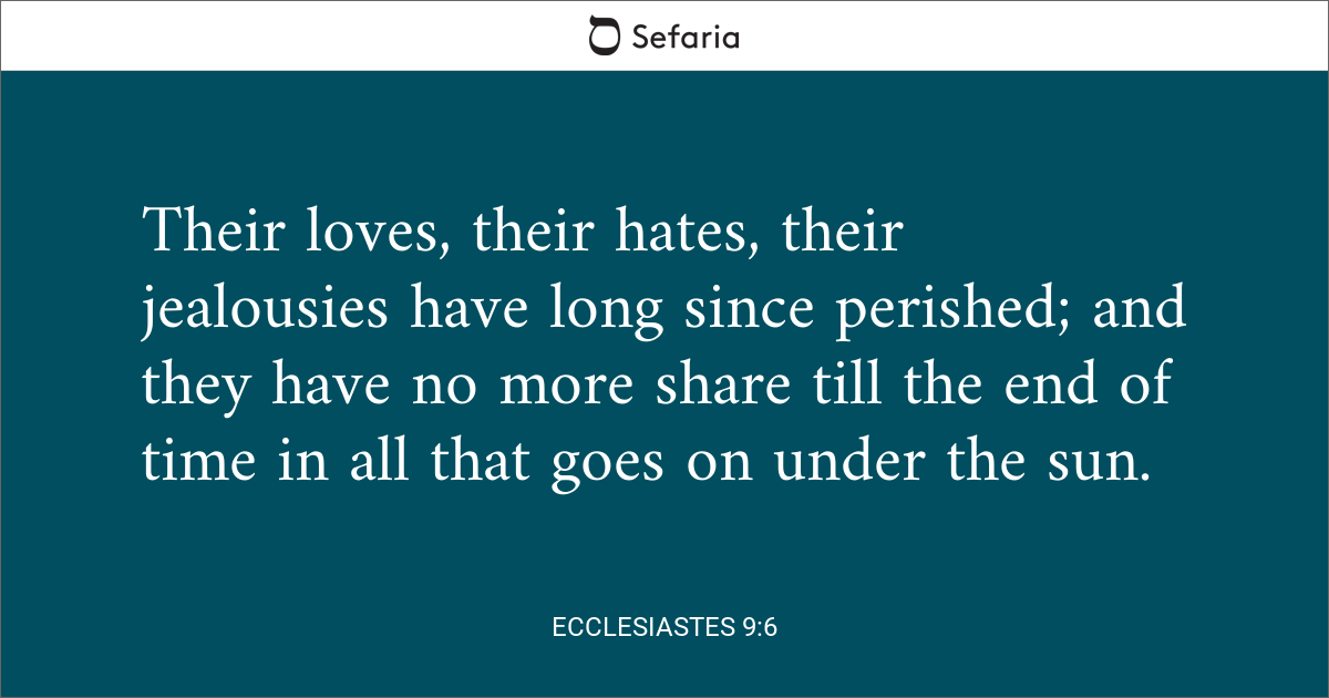 ecclesiastes 6 9 meaning