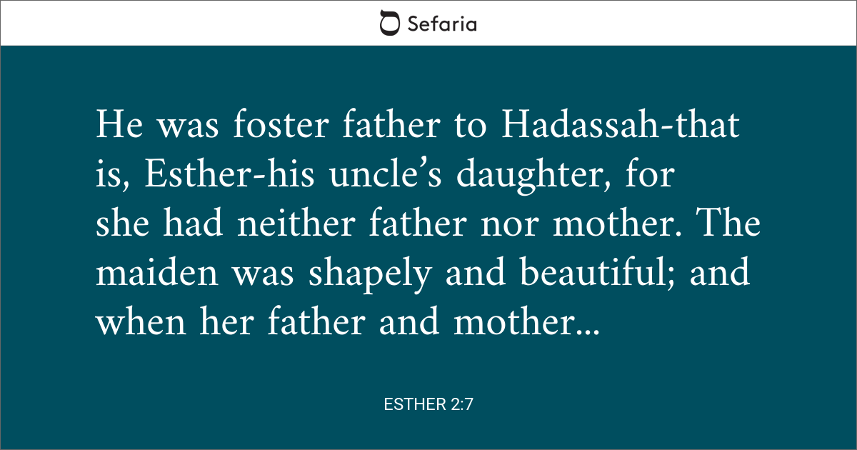 Esther 2:7