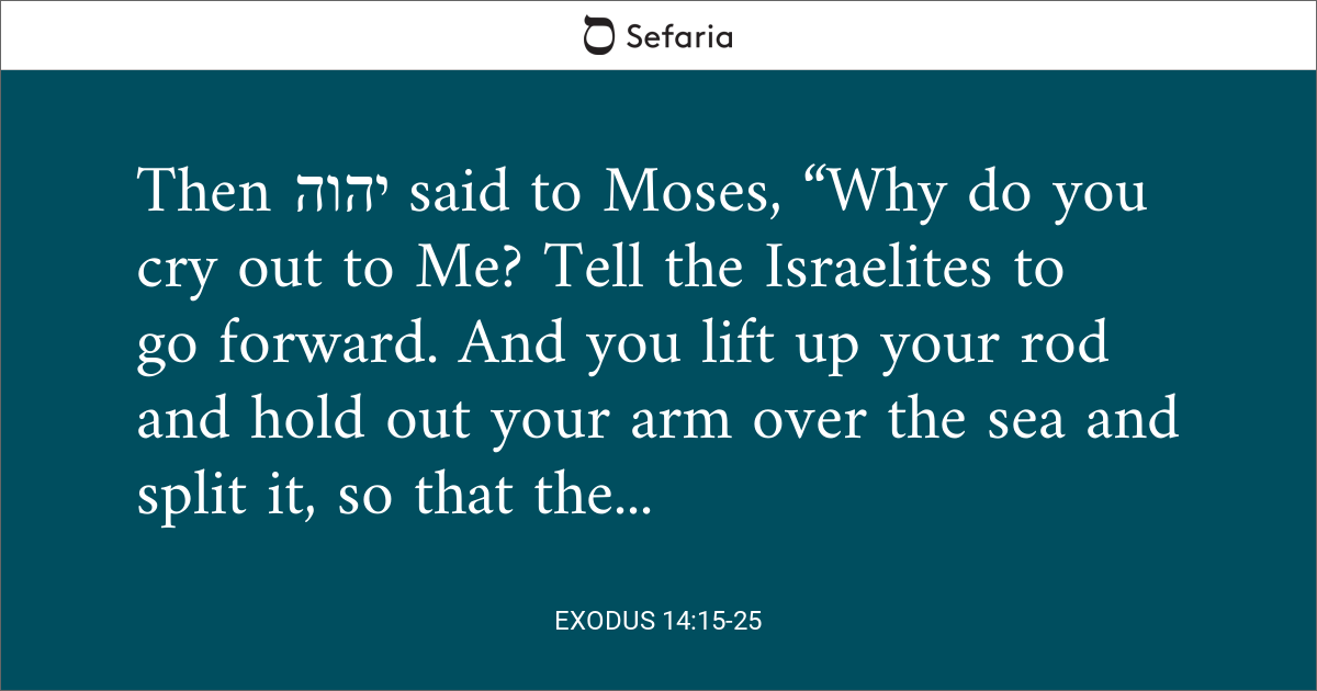 exodus 14 25 explained