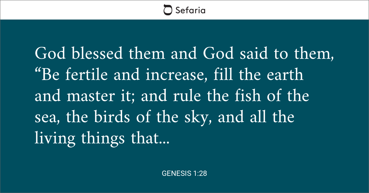 Genesis 1:28