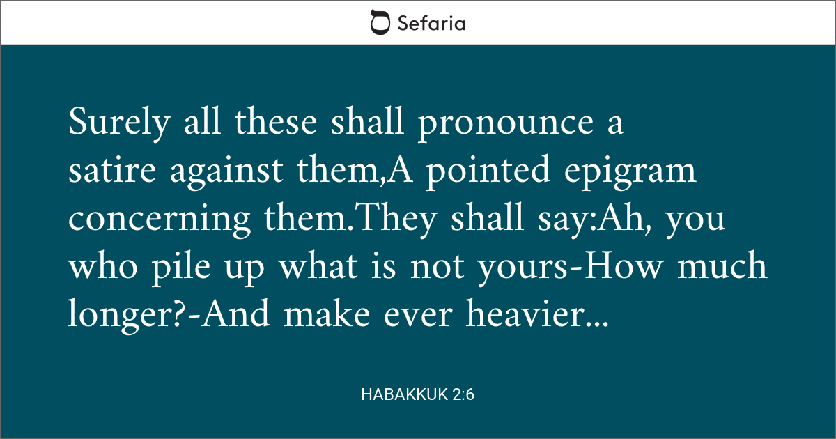 habakkuk 2 6-8