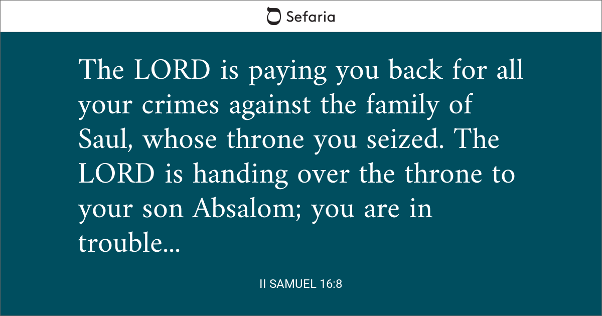 samuel 16 6-8