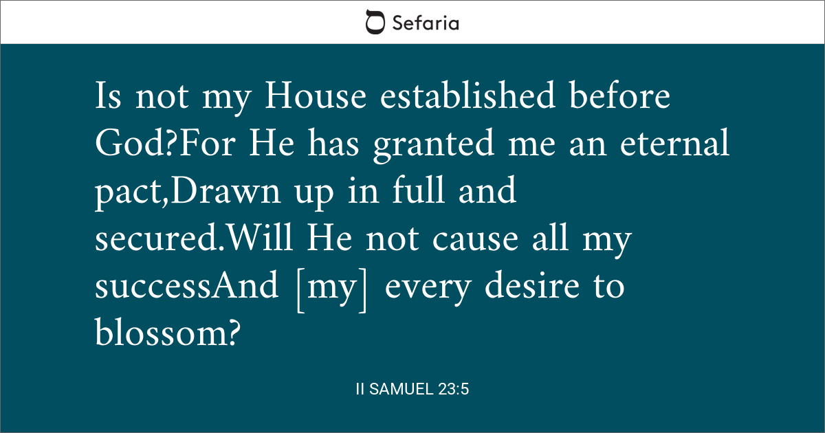 2 samuel 23 ayat 1 5