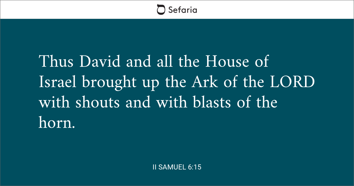 1st samuel 6 15