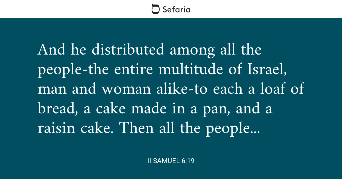 samuel 6 19