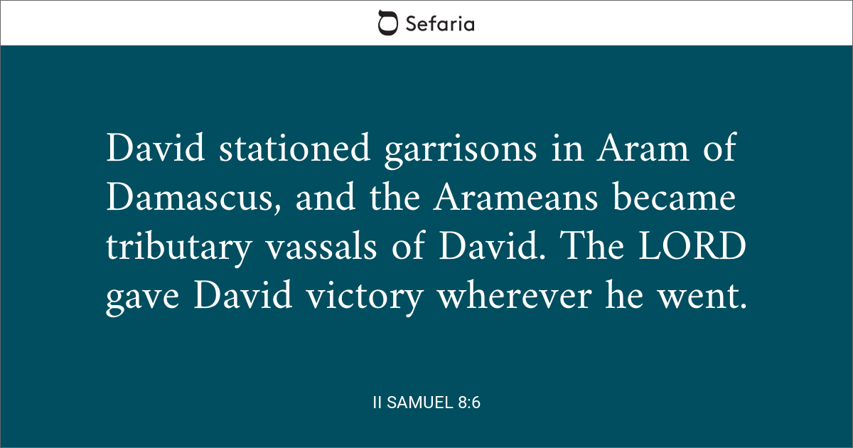 2 samuel 5 6 8