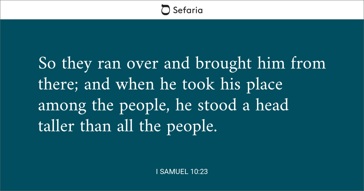 1 samuel 10 21 23