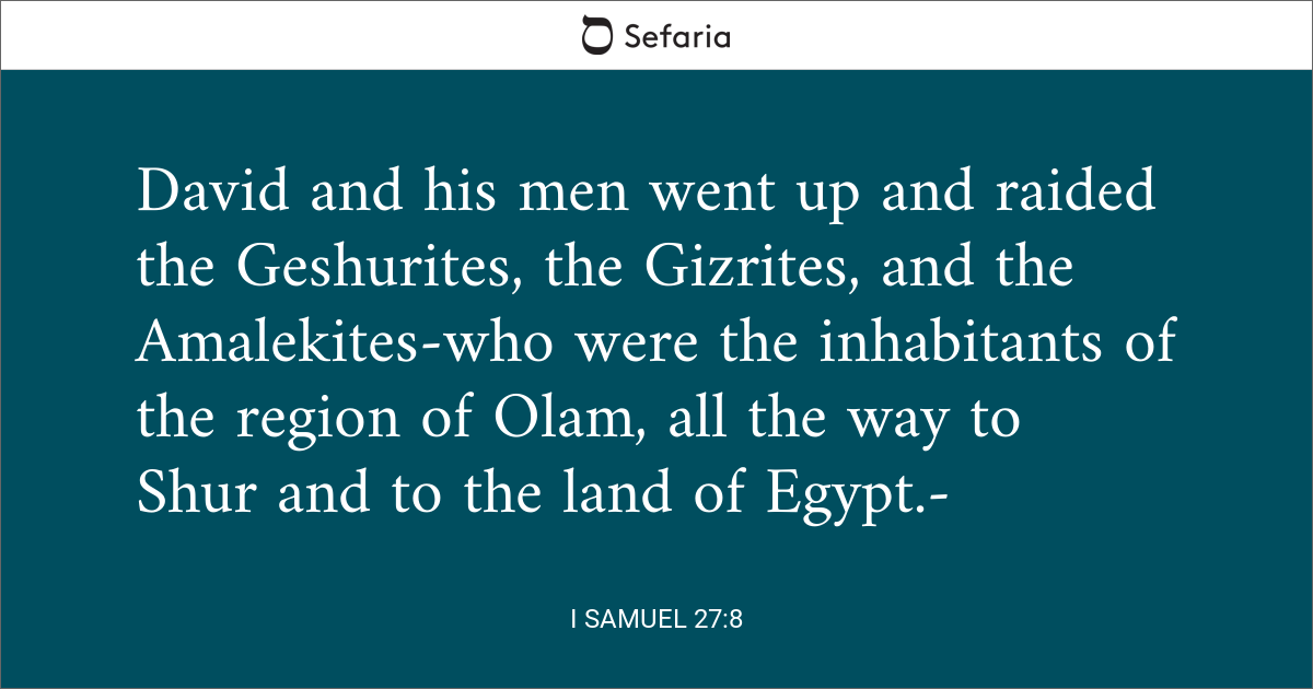 1 samuel 8 27