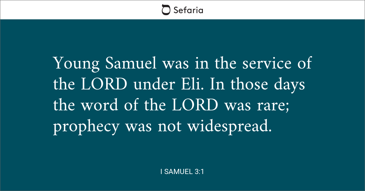 1 samuel 3 predicacion