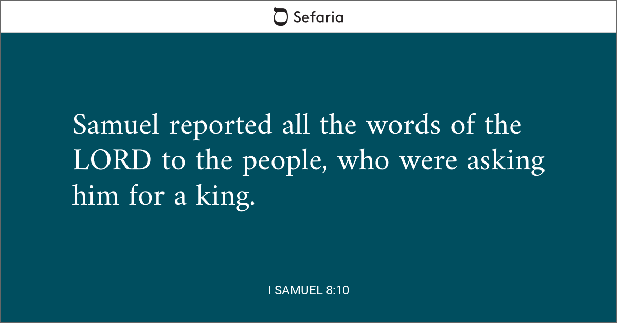 1 samuel 10 8 commentary