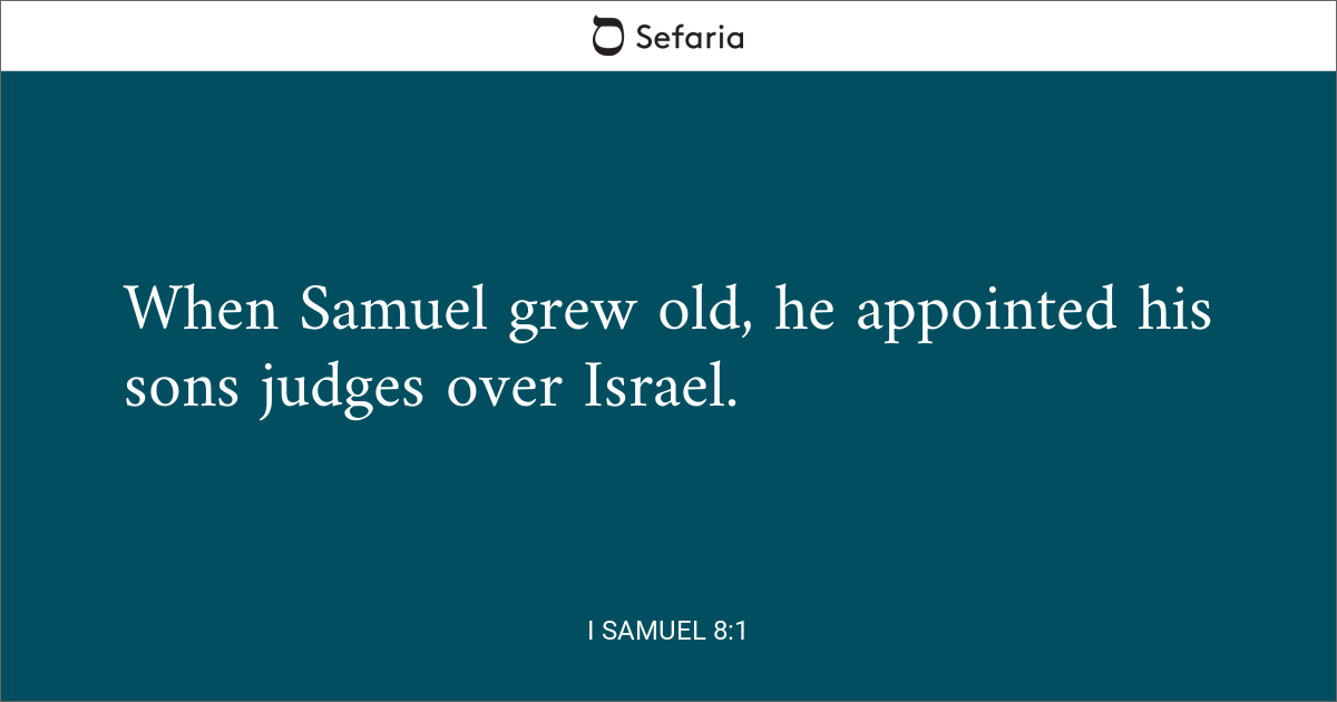 1 samuel 8 estudio bíblico