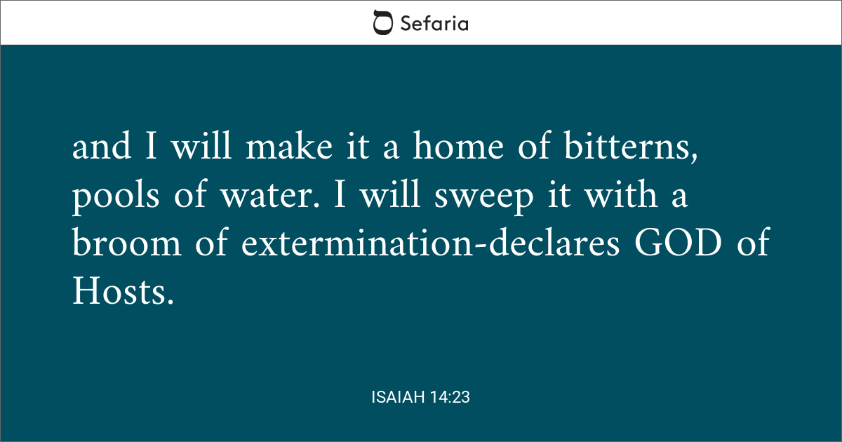 isaiah 23 14 21