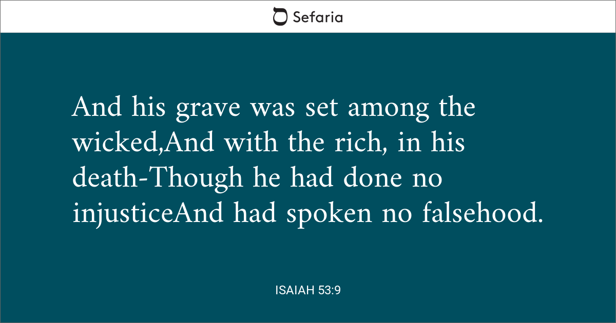 isaiah 53 9 12 meaning