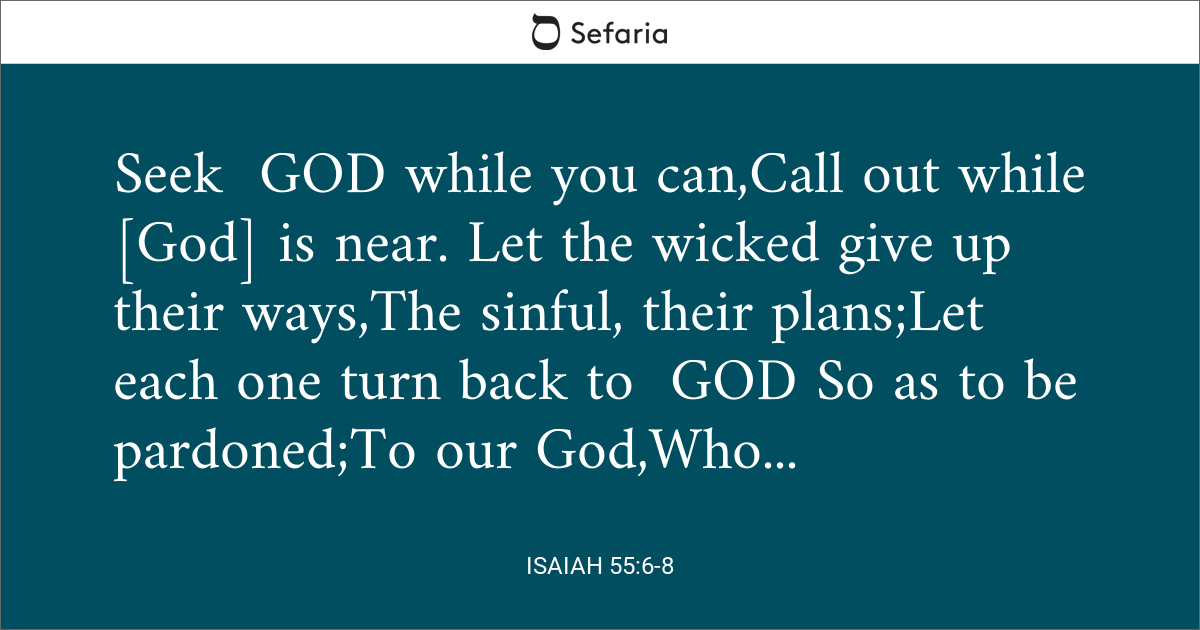 isaiah 55 6 8 tagalog