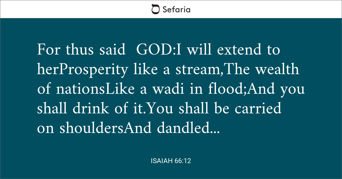 isaiah 66 12 13