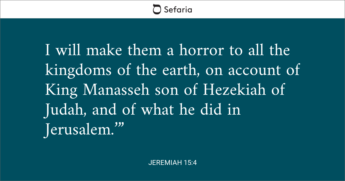 jeremiah 15 4 commentary