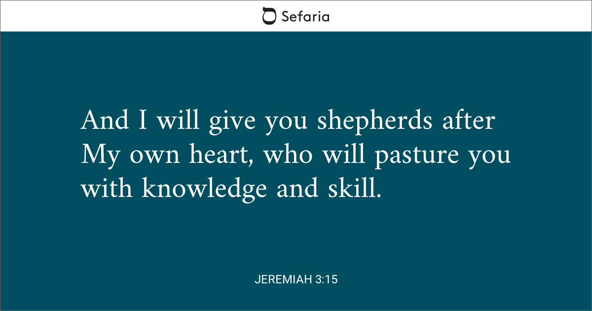 jeremiah 3 15 commentary