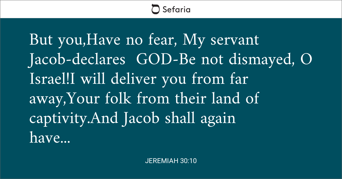 jeremiah 10 30