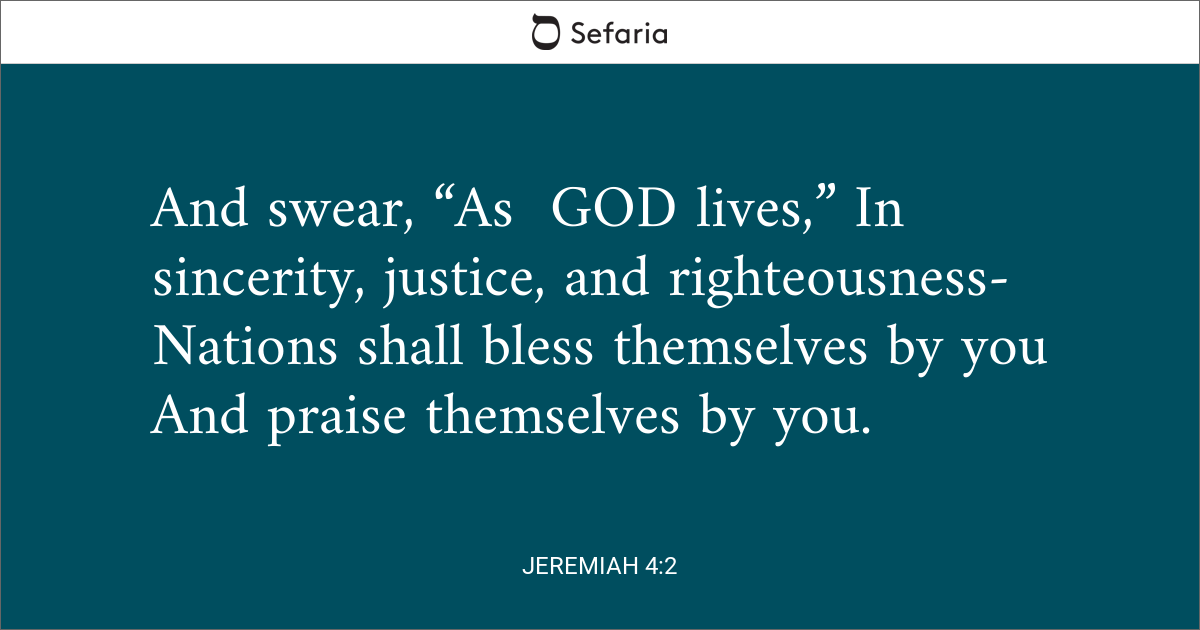 Jeremiah 4:2