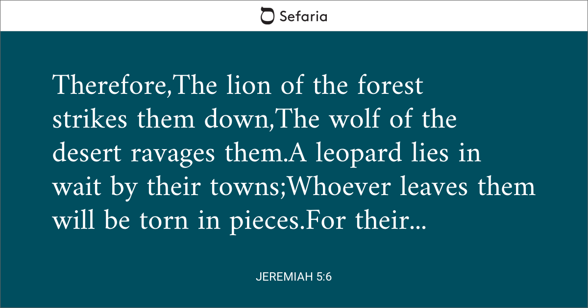 jeremiah 15 5 6