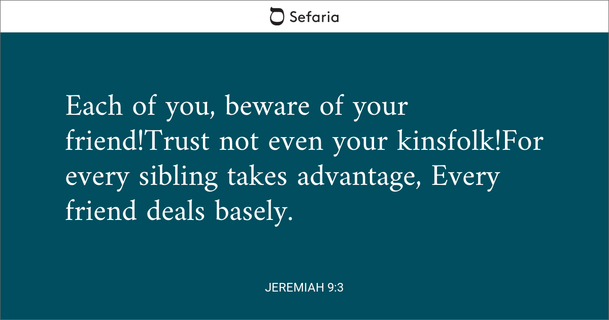 jeremiah 3 9 explained