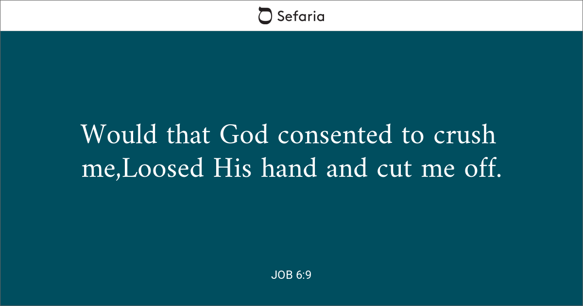 book of job chapter 9 verse 6