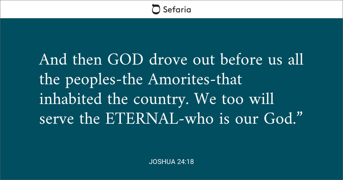 joshua 24 14 18 sermon