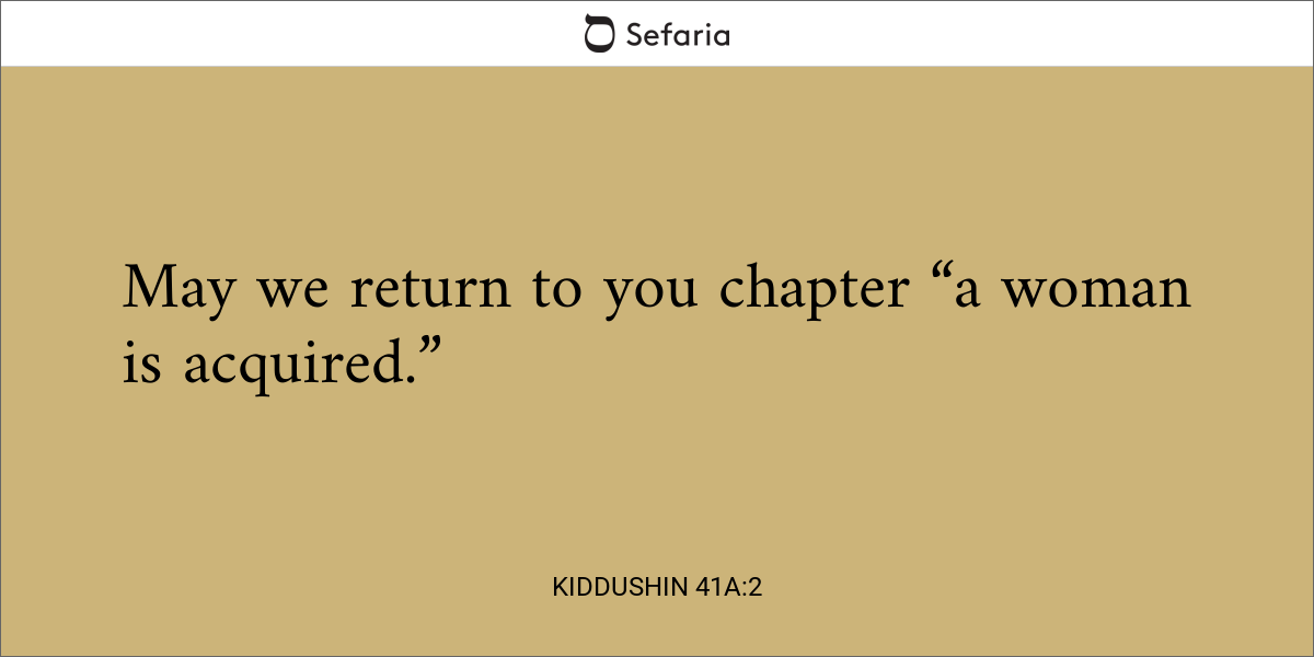 Kiddushin 41a:2