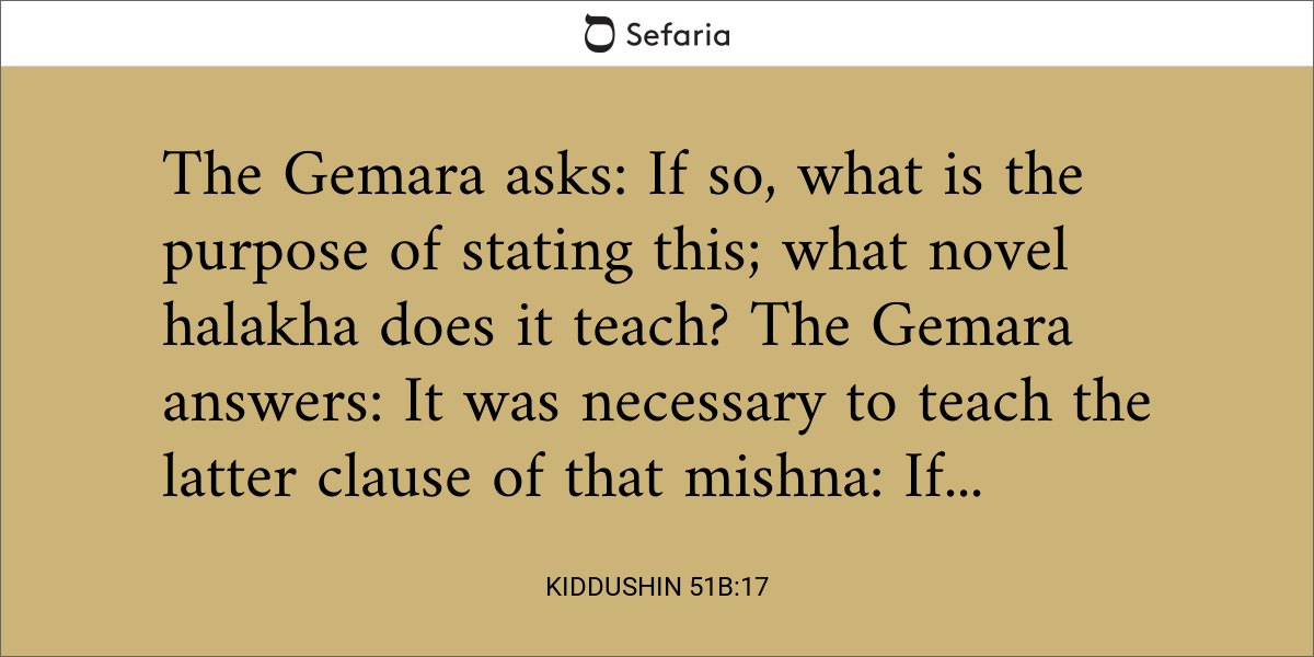 Kiddushin 51b:17