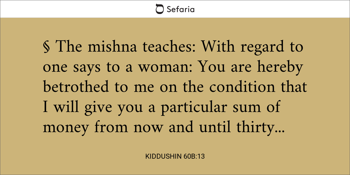 Kiddushin 60b:13