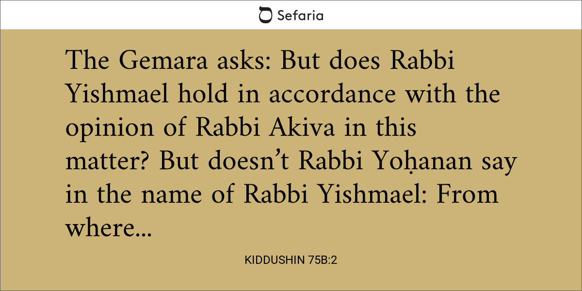 Kiddushin 75b:2