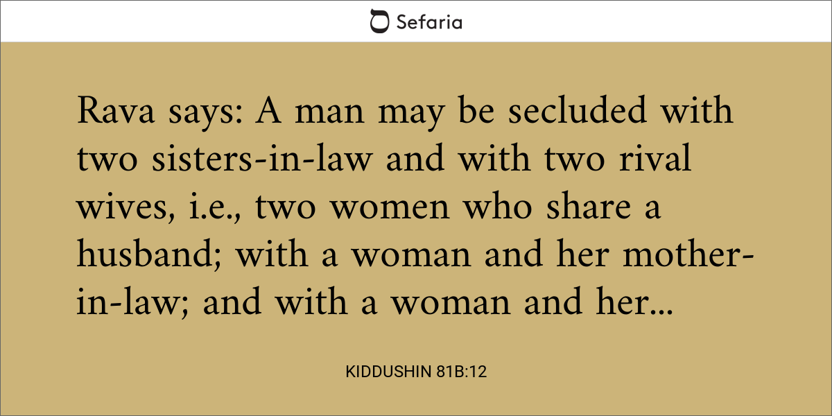 Kiddushin 81b:12