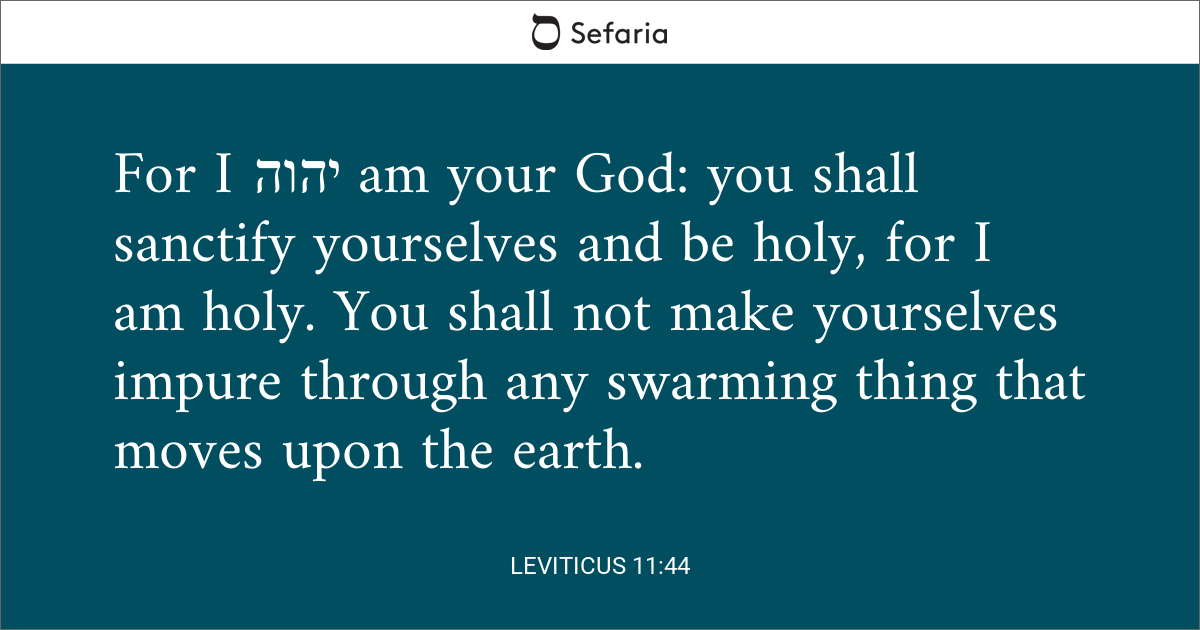 Leviticus 11:44