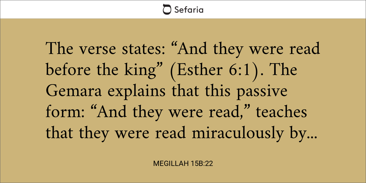 Megillah 15b:22