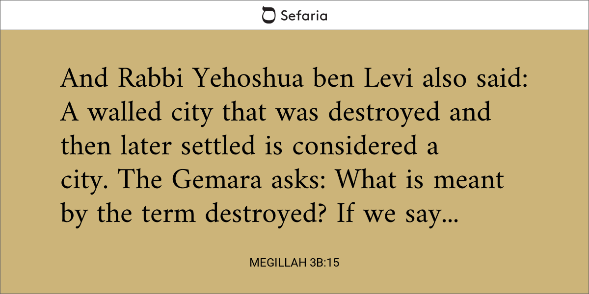 Megillah 3b:15