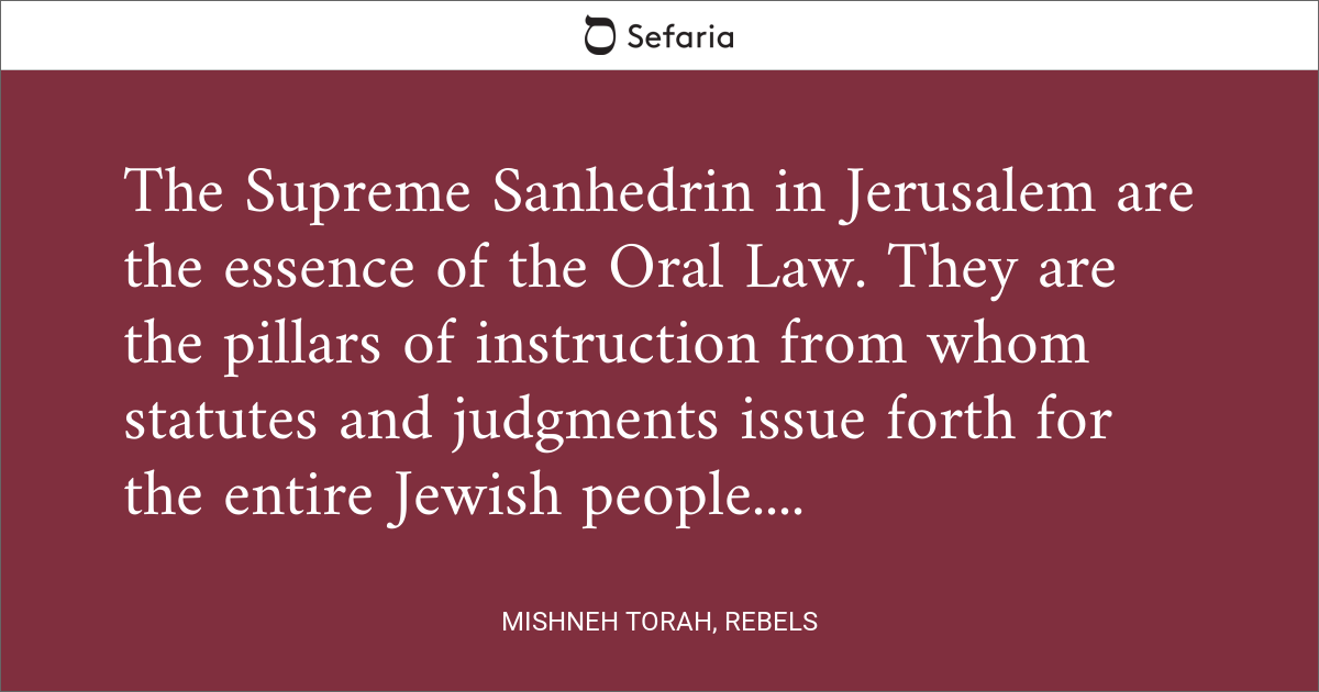 Mishneh Torah, Rebels | Sefaria