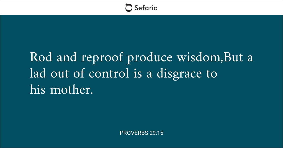 proverbs 29 15 tagalog