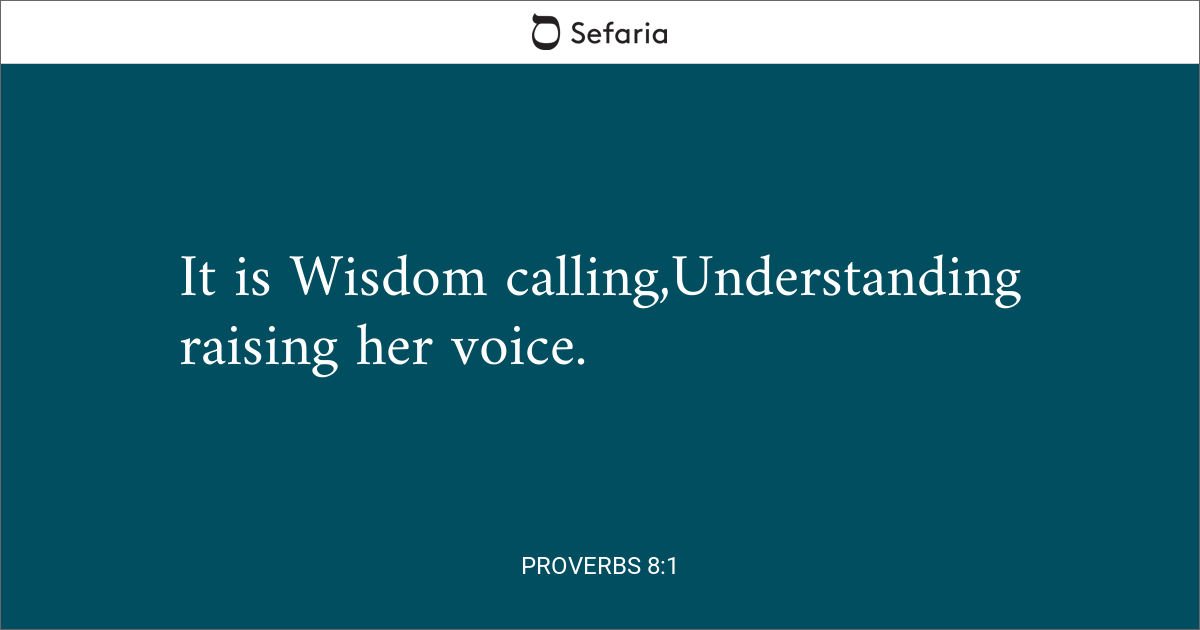 proverbs 1 8 meaning