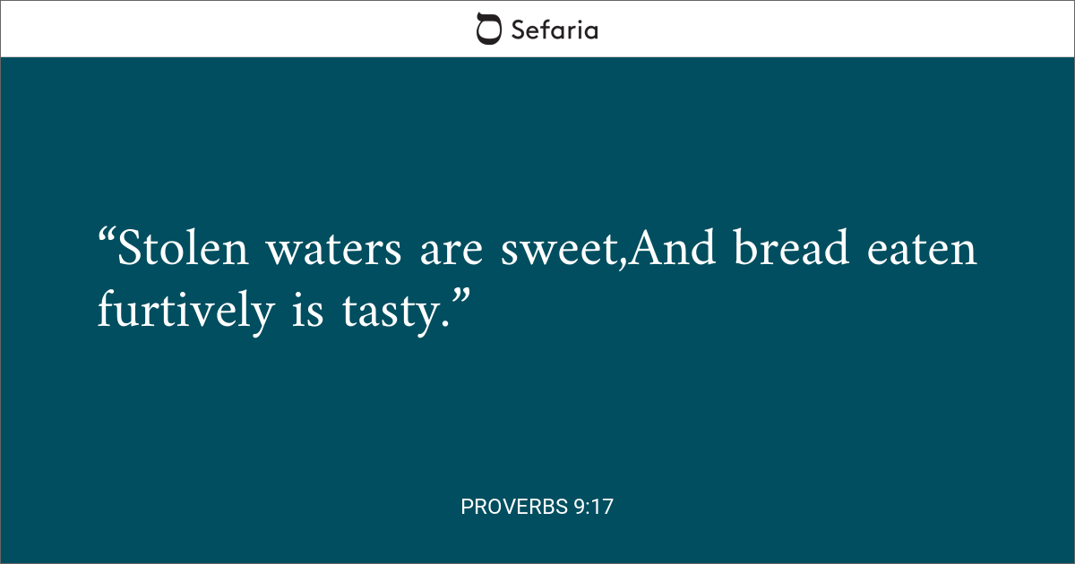 proverbs 9 17