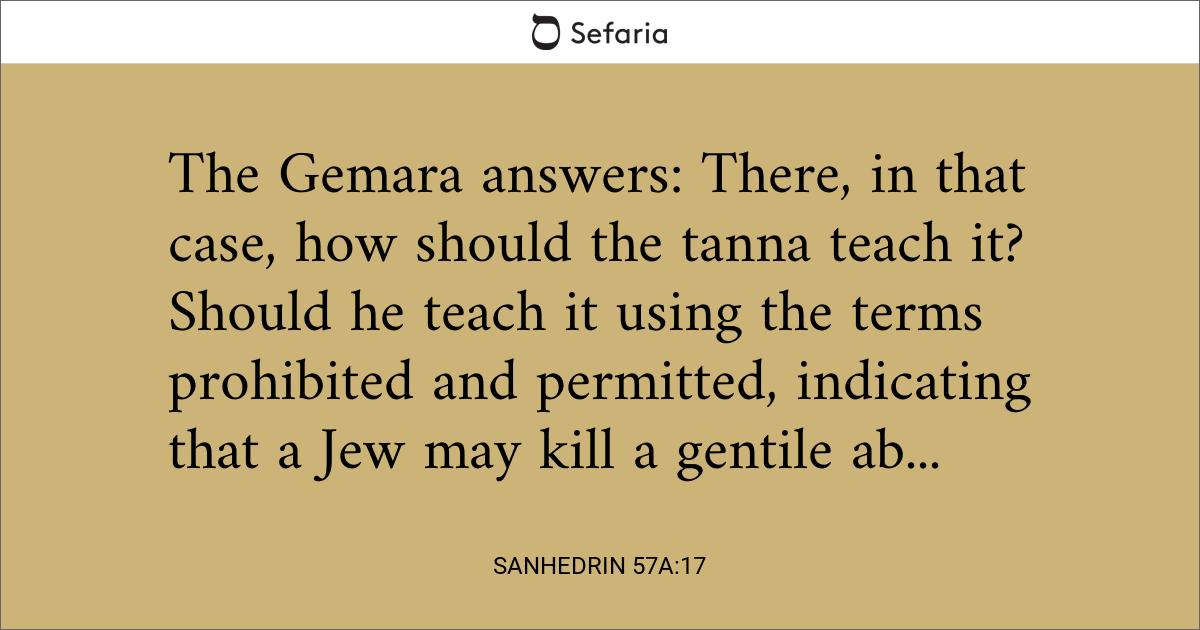 Sanhedrin 57a:17 with Topics